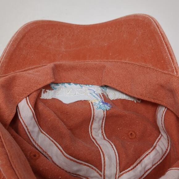 Franky & Louie's Lake Of The Ozarks Slideback Baseball Cap Orange One Size Ha - Picture 8 of 9